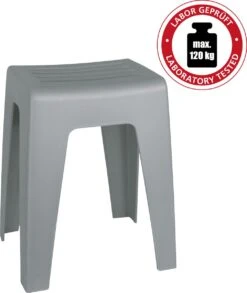 WENKO Badkamerkruk Kumba 38x47cm In Grijs Kunststof - Douchekruk 15 WENKO Badkamerkruk Kumba 38x47cm In Grijs Kunststof - Douchekruk -Merkloos Verkoop 1011x1200 3