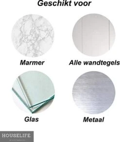 Doucherek Zonder Boren - RVS - Zelfklevend Doucherekje - Hangend – Hoek – Inclusief 2 Muurstickers 17 Doucherek Zonder Boren - RVS - Zelfklevend Doucherekje - Hangend – Hoek – Inclusief 2 Muurstickers -Merkloos Verkoop 1015x1200 1