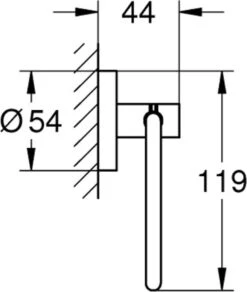 GROHE Essentials Toiletrolhouder - Zonder Klep - Chroom - 40689001 20 GROHE Essentials Toiletrolhouder - Zonder Klep - Chroom - 40689001 -Merkloos Verkoop 1015x1200