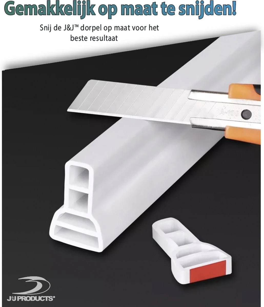 Merkloos Hoge Zelfklevende Waterkering Badkamer 100 Cm - Douchedorpel - Wateroverlast - Douchebak - Waterstopper - Sanitair Dorpel - Water - Douche - Badkamer - Schimmel Badkamer - Douche Kabine - Siliconen 8 Merkloos Hoge Zelfklevende Waterkering Badkamer 100 Cm - Douchedorpel - Wateroverlast - Douchebak - Waterstopper - Sanitair Dorpel - Water - Douche - Badkamer - Schimmel Badkamer - Douche Kabine - Siliconen - Afbeelding 8