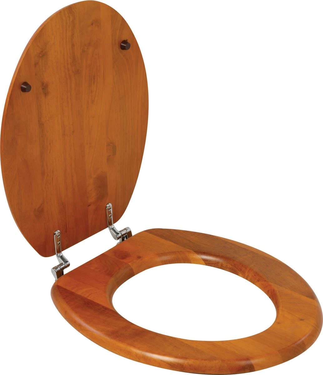 Plieger Classic Toiletbril – Wc Bril Massief Hout Eiken – Wc Brillen Met Deksel – Met Bevestigingsset 1 Plieger Classic Toiletbril – Wc Bril Massief Hout Eiken – Wc Brillen Met Deksel – Met Bevestigingsset