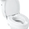 VITILITY Toiletverhoger Met Deksel 10 Cm - Wc Bril - Verhoogd Toilet