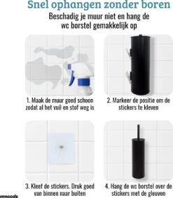 Mmoods WC Borstel Met Houder Hangend Zwart - Toiletborstel Siliconen Industrieel Design 13 Mmoods WC Borstel Met Houder Hangend Zwart - Toiletborstel Siliconen Industrieel Design -Merkloos Verkoop 1050x1200 1