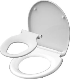 SCHÜTTE WC-Bril 82940 FAMILY WHITE - Duroplast - Soft Close - Afklikbaar - Geïntegreerde Kinderzitting - Gelakt - Wit -Merkloos Verkoop 1069x1200 5