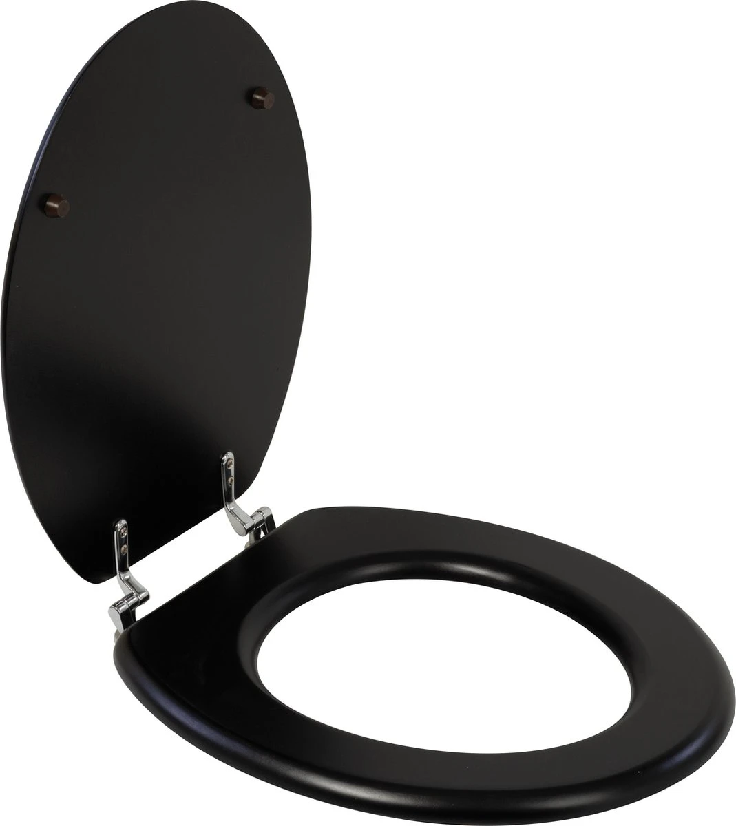 Plieger Classic Toiletbril – Wc Bril Zwart Gelakt MDF – Wc Brillen Met Deksel – Met Bevestigingsset 9 Plieger Classic Toiletbril – Wc Bril Zwart Gelakt MDF – Wc Brillen Met Deksel – Met Bevestigingsset - Afbeelding 9