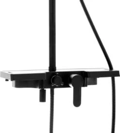 Doucheset - Met Douchemengkraan - En Regendouche - Zwart -Merkloos Verkoop 1078x1200 4