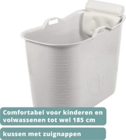 Zitbad Voor Volwassenen - Bath Bucket - Wit - 200L -Merkloos Verkoop 1079x1200 1