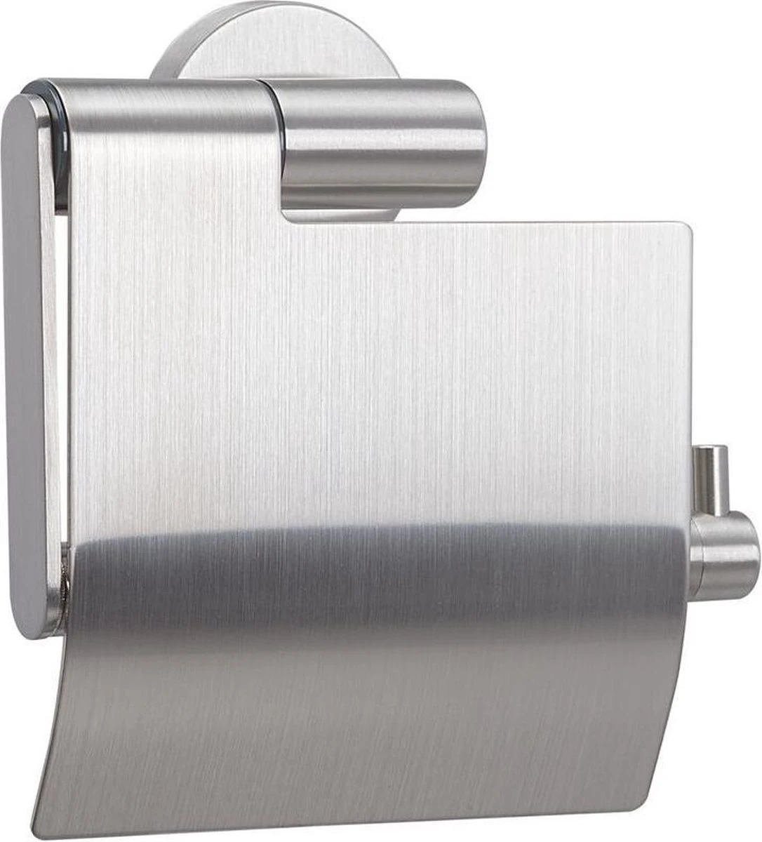 Tiger Boston - Toiletrolhouder Met Klep - RVS Geborsteld 6 Tiger Boston - Toiletrolhouder Met Klep - RVS Geborsteld - Afbeelding 6