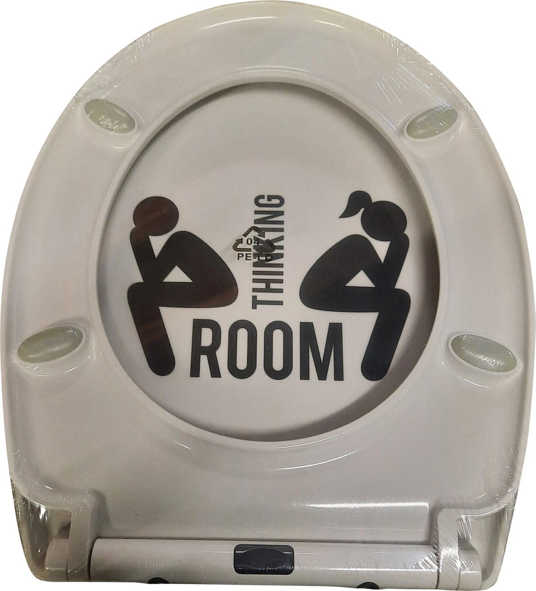 Merkloos Toiletbril - Quick - Release Functie - Soft Closed -Thinking Room 1 Merkloos Toiletbril - Quick - Release Functie - Soft Closed -Thinking Room