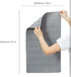 De Millennials Duurzame Antislip Douchemat Of Badmat Grijs Met Zuignappen – 70x40 Cm - Mat Voor In Bad – Anti Slip Douche Cabine Mat – Mat Voor In De Badkamer - Antislipmat -ontwerp Kan Worden Geadsorbeerd Op Gladde Grond En Douchemat 9 De Millennials Duurzame Antislip Douchemat Of Badmat Grijs Met Zuignappen – 70x40 Cm - Mat Voor In Bad – Anti Slip Douche Cabine Mat – Mat Voor In De Badkamer - Antislipmat -ontwerp Kan Worden Geadsorbeerd Op Gladde Grond En Douchemat -Merkloos Verkoop 1092x1200 6