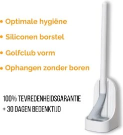 Bradey Toiletborstel Siliconen - WC Borstel Met Houder - Optimale Hygiëne - Golfclub-vorm - Komt In Alle Hoeken 27 Bradey Toiletborstel Siliconen - WC Borstel Met Houder - Optimale Hygiëne - Golfclub-vorm - Komt In Alle Hoeken -Merkloos Verkoop 1096x1200 1
