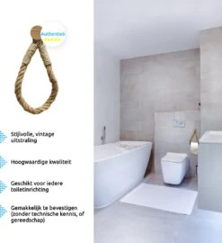 Jelta Toiletrolhouder Zonder Boren- Wc Rolhouder - Zuignap - Zelfklevend - Hout En Touw 12 Jelta Toiletrolhouder Zonder Boren- Wc Rolhouder - Zuignap - Zelfklevend - Hout En Touw -Merkloos Verkoop 1098x1200