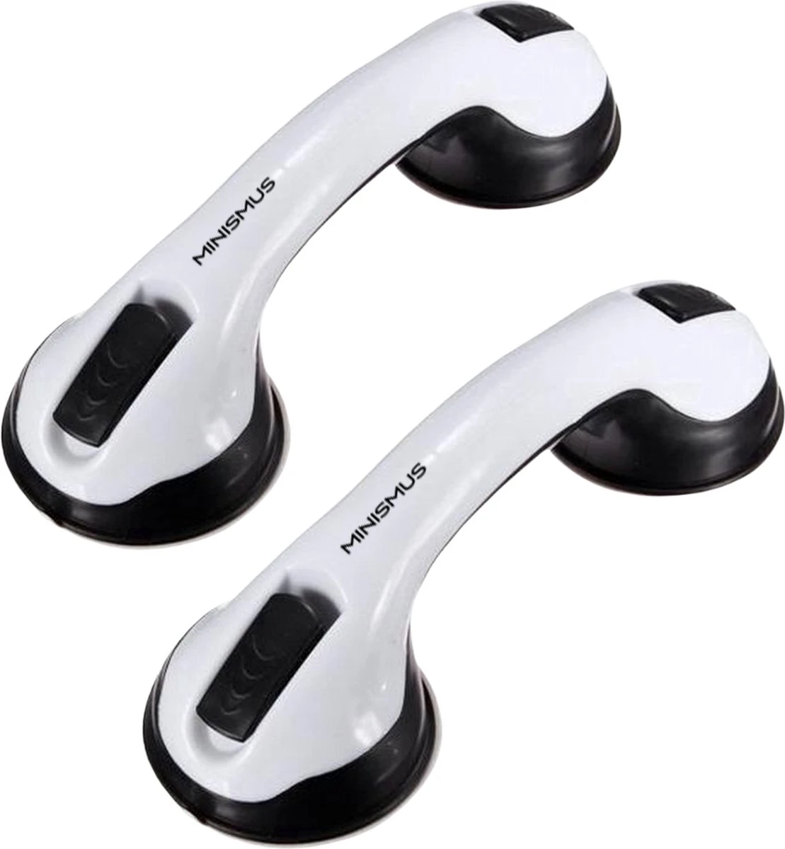 2 Stuks Minismus Douche Toilet Handgreep Met Zuignap Badkamer - Geschikt Voor Douche En Toilet - Vochtbestendig - Veiligheidsgreep - Handvat Voor Ouderen En Kinderen - 30 CM 1 2 Stuks Minismus Douche Toilet Handgreep Met Zuignap Badkamer - Geschikt Voor Douche En Toilet - Vochtbestendig - Veiligheidsgreep - Handvat Voor Ouderen En Kinderen - 30 CM