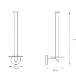 Reserverolhouder Zwart - Voor 2 Rollen - Reserve Rolhouder - Reserverolhouder Hangend - Toiletrolhouder - WC Rolhouder 10 Reserverolhouder Zwart - Voor 2 Rollen - Reserve Rolhouder - Reserverolhouder Hangend - Toiletrolhouder - WC Rolhouder -Merkloos Verkoop 1117x1200 3