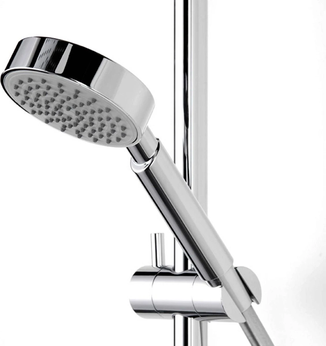 Ben Vira One Douchekop - 1 Straalsoort - 10cm - Chroom - Handdouche 1 Ben Vira One Douchekop - 1 Straalsoort - 10cm - Chroom - Handdouche