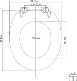 Happyment Antibacteriële Toiletbril - Met Softclose - Universeel - Toiletbrillen Met Kiezel Print - WC Bril - Toiletzitting 13 Happyment Antibacteriële Toiletbril - Met Softclose - Universeel - Toiletbrillen Met Kiezel Print - WC Bril - Toiletzitting -Merkloos Verkoop 1133x1200 6