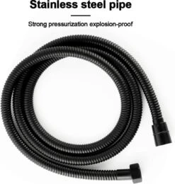 Merkloos Bidet Handdouche - Shattaf - Bidet Sproeier - Bidetkraan - Handheld Bidet Spray Met 120 Cm Doucheslang / Houder- Zwart -Merkloos Verkoop 1142x1200 5