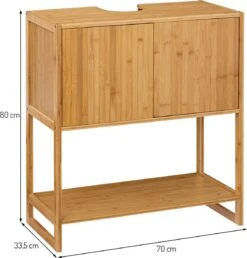 Merkloos Eazy Living Wastafel Kast Léonois Hout -Merkloos Verkoop 1148x1200 9