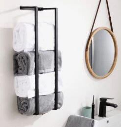 Handdoekrek - 40 Cm - RVS - Handdoekhouder BaderiQ Paris Small - MODEL 2023 - Badkamer Of Toiletruimte - Schroeven Of Plakken - Handdoekenhouders - Handdoekhaak - Rvs Mat Zwart Poedercoating - Small H40xB20xD14 - Ook Beschikbaar In 70 Cm 13 Handdoekrek - 40 Cm - RVS - Handdoekhouder BaderiQ Paris Small - MODEL 2023 - Badkamer Of Toiletruimte - Schroeven Of Plakken - Handdoekenhouders - Handdoekhaak - Rvs Mat Zwart Poedercoating - Small H40xB20xD14 - Ook Beschikbaar In 70 Cm -Merkloos Verkoop 1151x1200 1