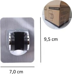 Merkloos Douchekophouder – Douchekop Houder – Handdouchehouder – Douchehouder - Zonder Boren – Verstelbaar - Zelfklevend - Met Haakje 15 Merkloos Douchekophouder – Douchekop Houder – Handdouchehouder – Douchehouder - Zonder Boren – Verstelbaar - Zelfklevend - Met Haakje -Merkloos Verkoop 1152x1200 4