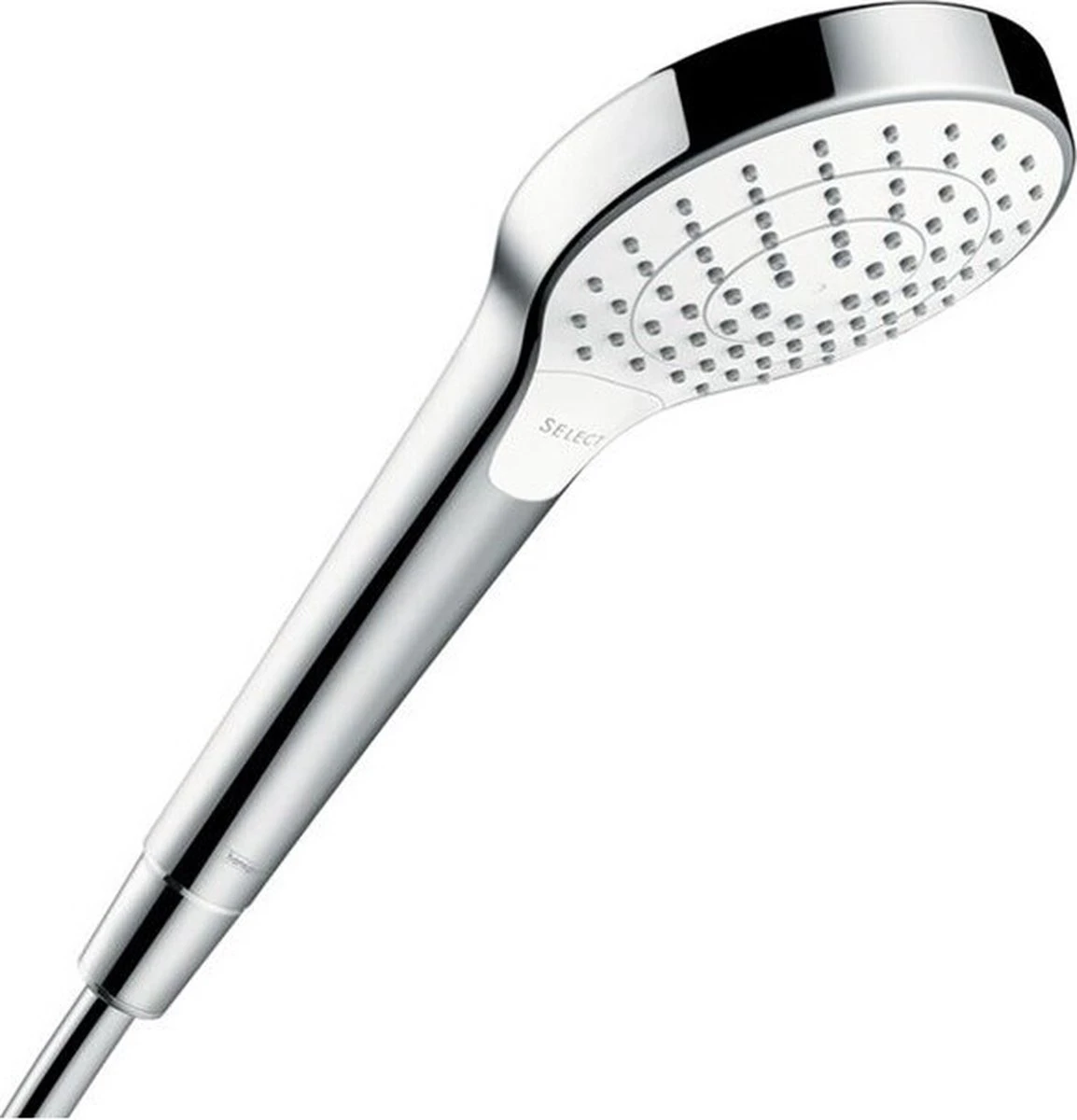 Hansgrohe Croma Select S Vario Handdouche - Wit / Chroom 1 Hansgrohe Croma Select S Vario Handdouche - Wit / Chroom