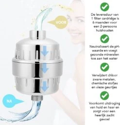 Regendouchekop XL Deluxe Ionisch Met Premium Waterfilter - Waterbesparend - ø 28 Cm - Inclusief Extra Navulling - Slang En Houder - Douchekop Met Filter - Regendouche - Handdouche - Hoge Druk - RVS - Douchefilter - Wellness - Spa 14 Regendouchekop XL Deluxe Ionisch Met Premium Waterfilter - Waterbesparend - ø 28 Cm - Inclusief Extra Navulling - Slang En Houder - Douchekop Met Filter - Regendouche - Handdouche - Hoge Druk - RVS - Douchefilter - Wellness - Spa -Merkloos Verkoop 1154x1200 9