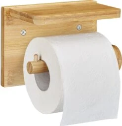 Relaxdays Toiletrolhouder Met Plankje - Wc-rolhouder Bamboe - Rolhouder Toilet - Hout 13 Relaxdays Toiletrolhouder Met Plankje - Wc-rolhouder Bamboe - Rolhouder Toilet - Hout -Merkloos Verkoop 1156x1200 1
