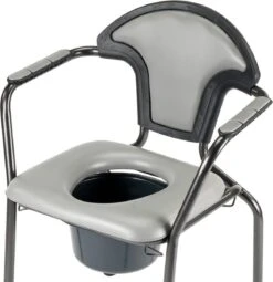 Toiletstoel Grijs Met Comfortabele Zitting En Emmer Met Deksel - Postoel - WC Stoel -Merkloos Verkoop 1163x1200 4