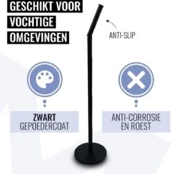 MM Brands WC Rolhouder - Toiletrol Houder Staand - WC Papier Rollenhouder Zonder Boren - Zwart 11 MM Brands WC Rolhouder - Toiletrol Houder Staand - WC Papier Rollenhouder Zonder Boren - Zwart -Merkloos Verkoop 1180x1200