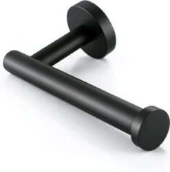 Design Toiletrolhouder - WC Rolhouder - RVS Mat Zwart - Incl. Schroeven -Merkloos Verkoop 1182x1200 2