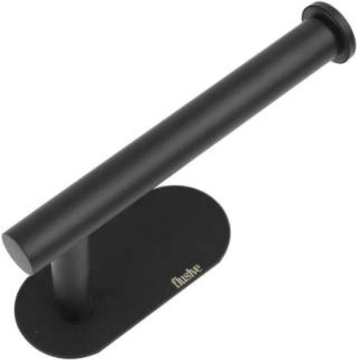 Flusive Toiletrolhouder Met 4 Handdoekhaakjes - Wc Rolhouder - Zelfklevend Zonder Boren - RVS - Zwart 11 Flusive Toiletrolhouder Met 4 Handdoekhaakjes - Wc Rolhouder - Zelfklevend Zonder Boren - RVS - Zwart - Afbeelding 11