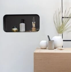 Sealskin Brix - Wandkubus Wandelement Wandrek - 12x50x24 Cm - Metaal - Zwart 23 Sealskin Brix - Wandkubus Wandelement Wandrek - 12x50x24 Cm - Metaal - Zwart -Merkloos Verkoop 1189x1200 19