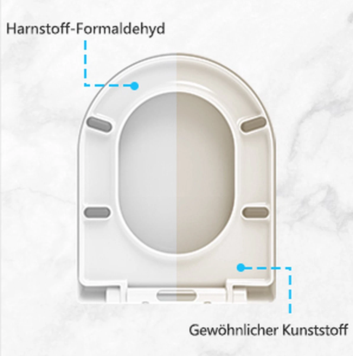 Blazelife Wc Bril - Wc Bril Softclose Van Duurzaam Ureumformaldehyde - Lonely Day - Toiletdeksel Universeel - Afneembaar - Antibacterieel - D-vorm 6 Blazelife Wc Bril - Wc Bril Softclose Van Duurzaam Ureumformaldehyde - Lonely Day - Toiletdeksel Universeel - Afneembaar - Antibacterieel - D-vorm - Afbeelding 6