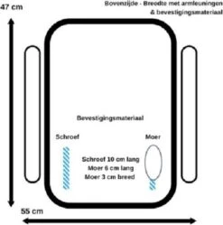Drive Toiletverhoger Hoogte Verstelbaar 3 Standen - 6,5/10/13,5cm Hoog -Merkloos Verkoop 1192x1200 16