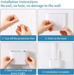 Merkloos WC Borstel Met Houder | WC Borstel | Vrijstaand | Flexibel | Wit | Inclusief Ophangsysteem En Gratis Borsteltje -Merkloos Verkoop 1193x1200 5