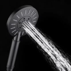 Tiger Tyne Doucheset - Regendouche Ø 22,5 Cm - Handdouche Ø 12 Cm - 3 Standen - Mat Zwart -Merkloos Verkoop 1199x1200 9