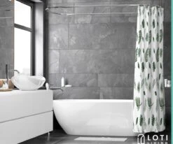 Loti Living Douchegordijn Anti Schimmel – Blaadjes - Inclusief Ringen – Waterdicht - Polyester - Douchegordijn 180x200 Cm 7 Loti Living Douchegordijn Anti Schimmel – Blaadjes - Inclusief Ringen – Waterdicht - Polyester - Douchegordijn 180x200 Cm -Merkloos Verkoop 1200x1000 28