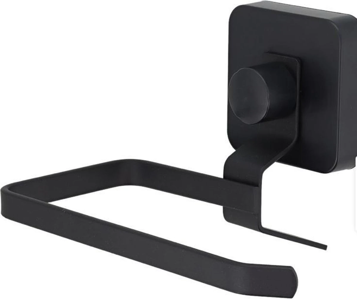 Toiletrol Houder Yoyo Store Zwart Met Zuignap Zelfklevende Toiletrolhouder - Mat Zwart - WC Closet Rol Houder Hangend Met Zuignap En Zonder Klep - Badkamer & Toilet Accessoires - Muur Bevestiging 2 Toiletrol Houder Yoyo Store Zwart Met Zuignap Zelfklevende Toiletrolhouder - Mat Zwart - WC Closet Rol Houder Hangend Met Zuignap En Zonder Klep - Badkamer & Toilet Accessoires - Muur Bevestiging - Afbeelding 2