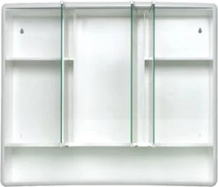 Jokey Lymo Spiegelkast Met 3 Deuren 58x49.5x14.5cm Wit -Merkloos Verkoop 1200x1025 2