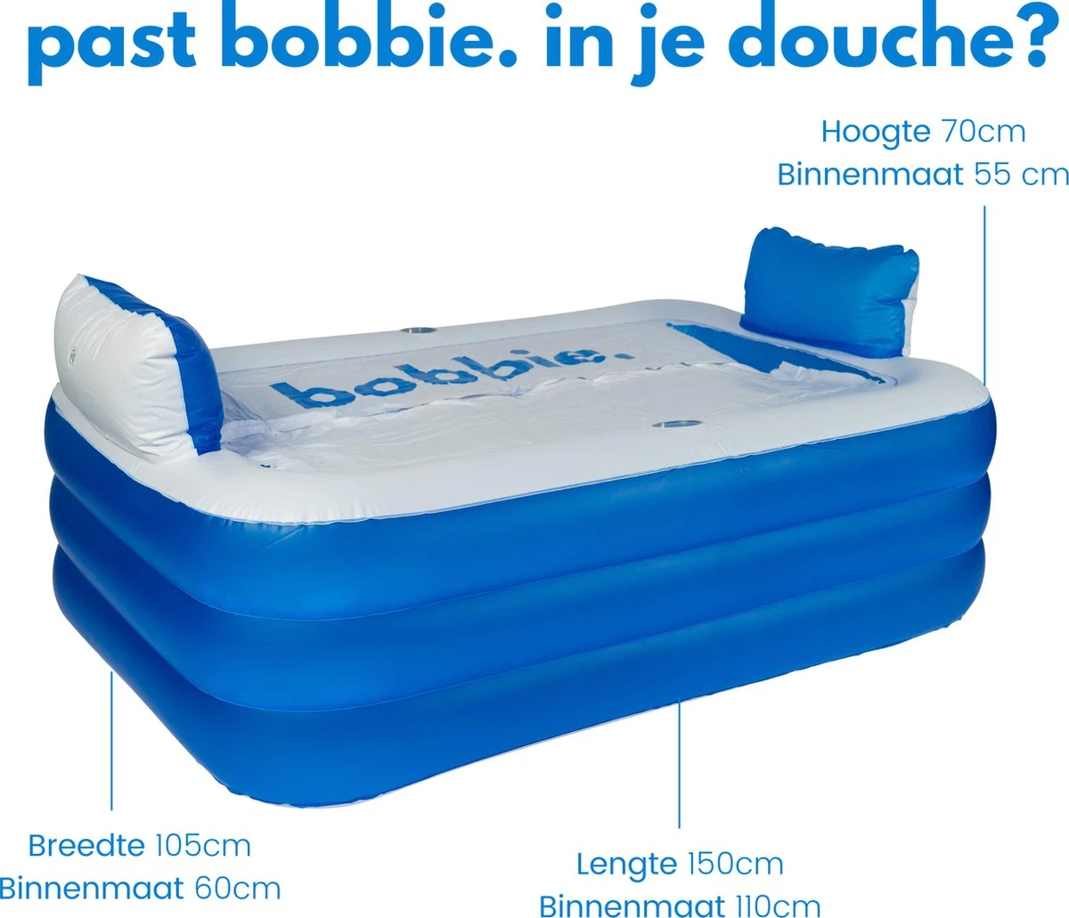 Bobbie. Blue - Opblaasbaar Ligbad Voor 2 Personen - Geschikt Voor Binnen En Buiten - Ijsbad - Zitbad - Zwembad - Badkamer - Bath Bucket 5 Bobbie. Blue - Opblaasbaar Ligbad Voor 2 Personen - Geschikt Voor Binnen En Buiten - Ijsbad - Zitbad - Zwembad - Badkamer - Bath Bucket - Afbeelding 5