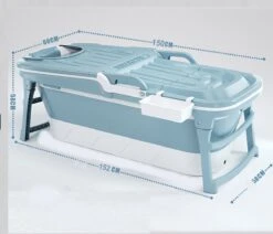 Foresta Opvouwbaar Bad Voor Volwassenen - 150cm - Bath Bucket - Blauw 16 Foresta Opvouwbaar Bad Voor Volwassenen - 150cm - Bath Bucket - Blauw -Merkloos Verkoop 1200x1032 8