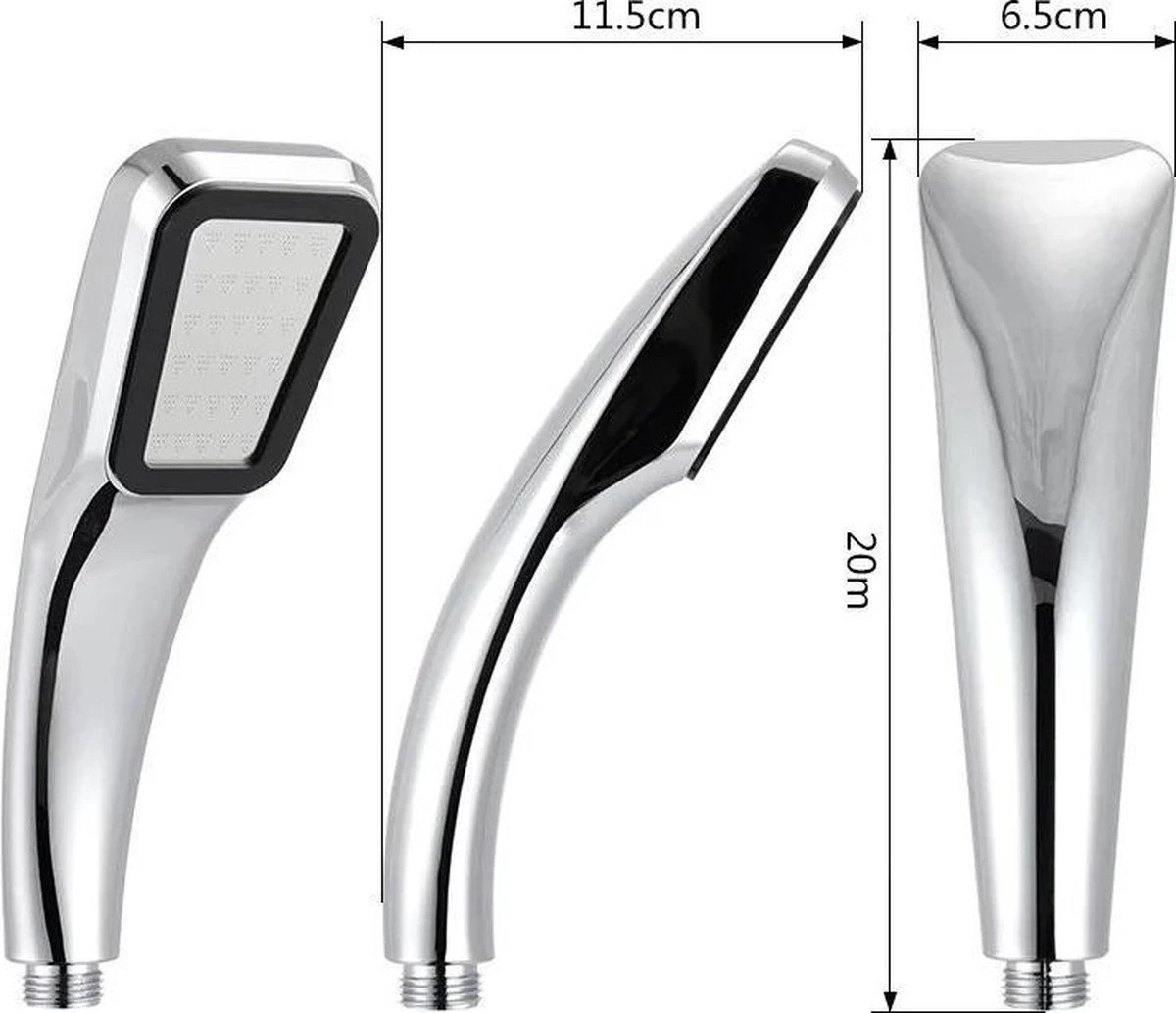 Merkloos Water Besparend Hoge Druk Douchekop | 300 Gaten 5 Merkloos Water Besparend Hoge Druk Douchekop | 300 Gaten - Afbeelding 5