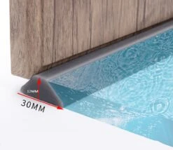 Lariwo Sanitair® Siliconen Waterdorpel 100cm 100 Cm Zwart Douche Douchebak Douchegordijn Wc Toilet Wasbak Waterstopper Waterdorpel Waterdrempel -Merkloos Verkoop 1200x1042 2