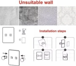 1 Stk Scheermes Houder Haak,Multi Purpose Plakken Haak Zelfklevende Scheren Razor Plug Haken Heavy Duty Voor Badkamer-Keuken -Merkloos Verkoop 1200x1047 1