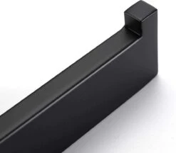 DesignX 3M™ Toiletrolhouder Zonder Boren Zwart Zelfklevend - WC Rolhouder - Matte - Papier - Houder - Incl. 3M Plakstrip -Merkloos Verkoop 1200x1049