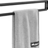 Nolad® Handdoekrek 2 Armig - Handdoekhouder - Handdoekenrek - RVS - Zwart
