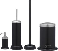 Sealskin Acero Reserverolhouder Vrijstaand - Zwart 17 Sealskin Acero Reserverolhouder Vrijstaand - Zwart -Merkloos Verkoop 1200x1056