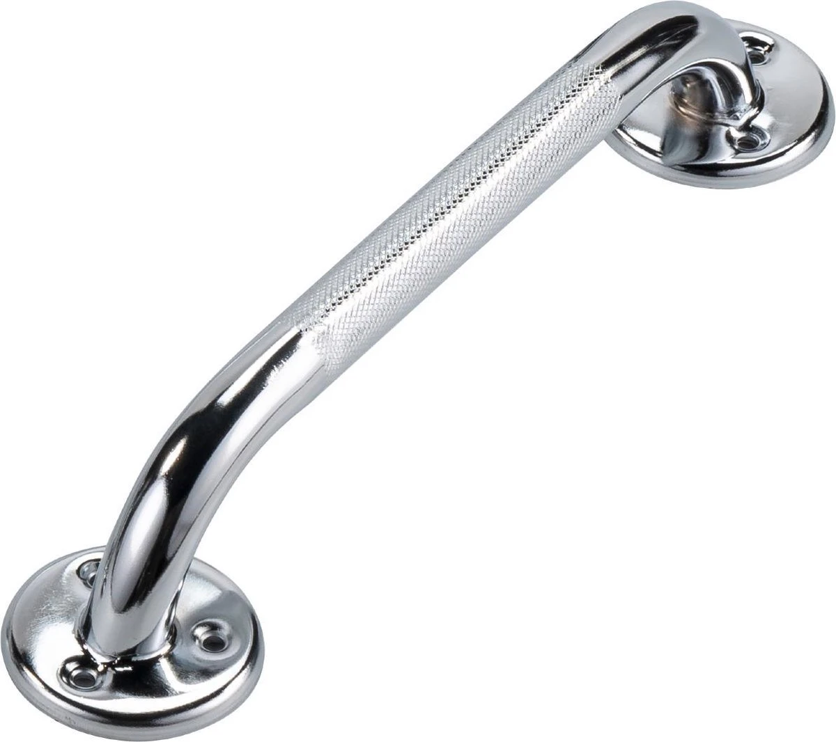 Wandbeugel Chrome RVS Look 30 Cm Extra Grip. Handgreep / Wandgreep Voor Badkamer / Douche / Toilet. Toiletbeugel / Badgreep / Douchegreep 1 Wandbeugel Chrome RVS Look 30 Cm Extra Grip. Handgreep / Wandgreep Voor Badkamer / Douche / Toilet. Toiletbeugel / Badgreep / Douchegreep