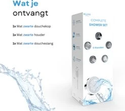 Belliese Doucheset Ionic - Douchekop - Doucheslang - Douchekophouder - Douchekop Met Slang - Waterbesparende Douchekop - Ionische Filter Douchekop - Badkamer Accessoires - Montage Zonder Boren - 5 Standen - Chroom 16 Belliese Doucheset Ionic - Douchekop - Doucheslang - Douchekophouder - Douchekop Met Slang - Waterbesparende Douchekop - Ionische Filter Douchekop - Badkamer Accessoires - Montage Zonder Boren - 5 Standen - Chroom -Merkloos Verkoop 1200x1067