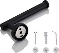 Merkloos Toiletrolhouder Zwart - Wc Rolhouder - Zwart - Toilet Rolhouder - Badkamer Accessoires - Toiletrolhouders 12 Merkloos Toiletrolhouder Zwart - Wc Rolhouder - Zwart - Toilet Rolhouder - Badkamer Accessoires - Toiletrolhouders -Merkloos Verkoop 1200x1074